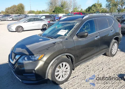 2017 Nissan Rogue Sv из США, поврежденный, VIN JN8AT2MV2HW025718